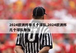 2024欧洲杯有几个球队,2024欧洲杯几个球队参加