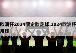 欧洲杯2024限定款足球,2024欧洲杯用球