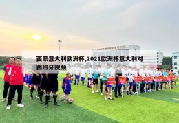 西蒙意大利欧洲杯,2021欧洲杯意大利对西班牙视频