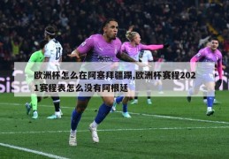 欧洲杯怎么在阿塞拜疆踢,欧洲杯赛程2021赛程表怎么没有阿根廷